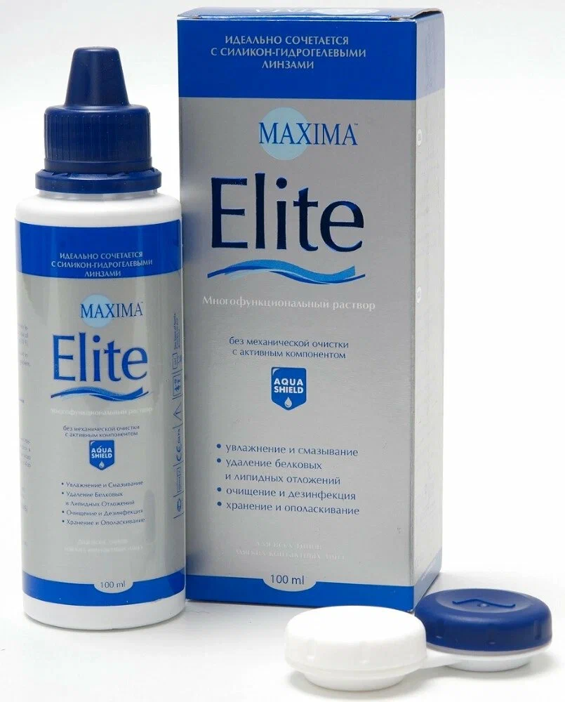Раствор  MAXIMA Elite с контейнером, 360 мл